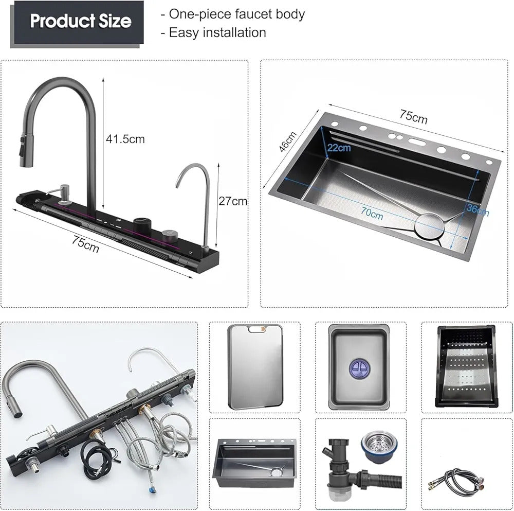 Multifunctional sink